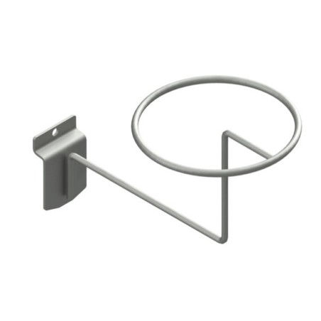 Expositor sombreros Ø6mm. Sujeción lama.