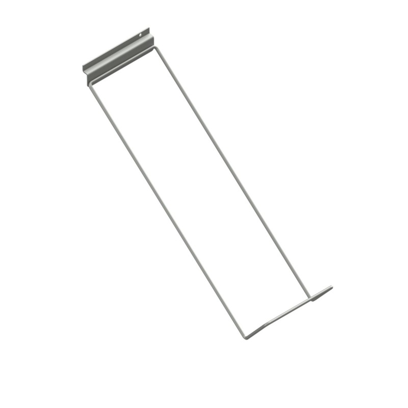 Expositor balones doble Ø6mm. Sujeción lama.