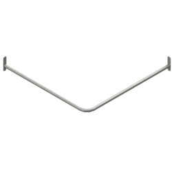 Probador en L de 100x100cm tubo Ø30.