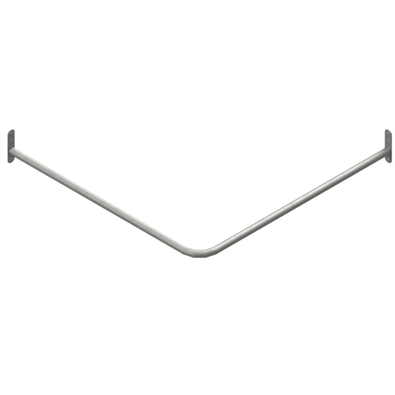 Probador en L de 100x100cm tubo Ø30.