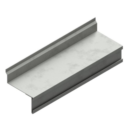 Soporte zapatillas de 25x10cm con porta precios. Sujeción lama.