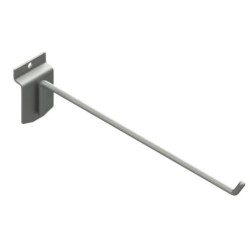 Gancho simple Ø6mm de 20cm. Sujeción lama.