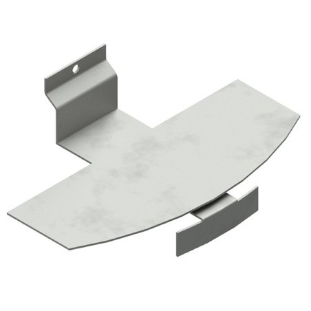 Soporte zapatillas diseño curvo de 20x11cm pestaña para poner logo. Sujeción lama.