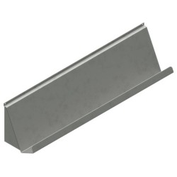 Soporte revistas con ángulo tope. Sujeción lama.